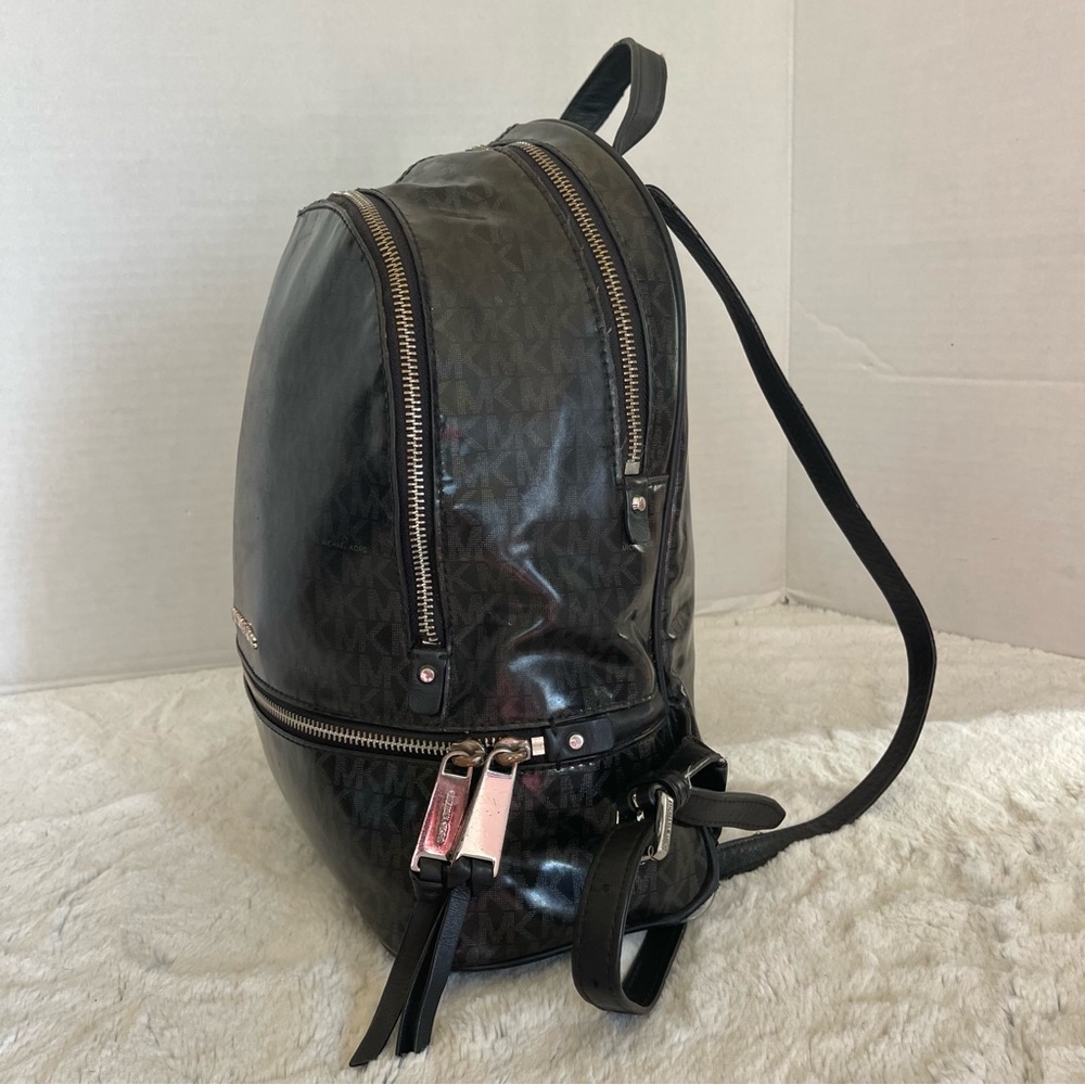 Michael Kors Black and Silver Backpack - Picture 3 of 13